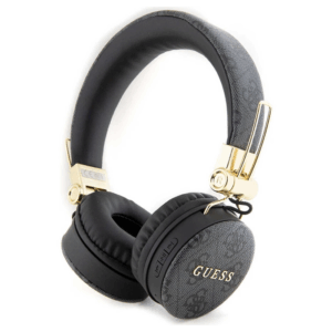 Guess Kulak Üstü Bluetooth Kulaklık Guess Orjinal Lisanslı Pu Deri Ayarlanabilir Tasarım Siyah
